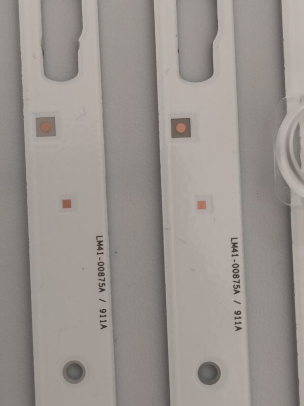 KIT 10 BARRE LED R1.0_TB6_100_6.5PI LM41-00875A/911A TV SAMSUNG NUOVI ORIGINALI - immagine 2