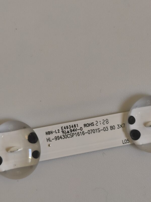 KIT 3 BARRE LG HL-99430CSP1616-0701S-03 B0 3X7 LED-Y21-43UP75 NUOVI ORIGINALI - immagine 3