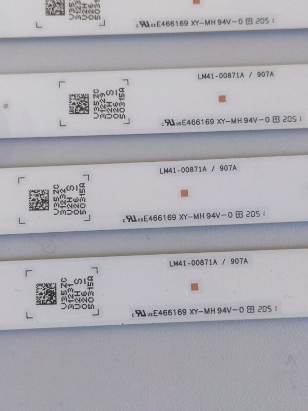 8 KIT BARRE SAMSUNG LM41-00871A/907A  NUOVI ORIGINALI - immagine 2