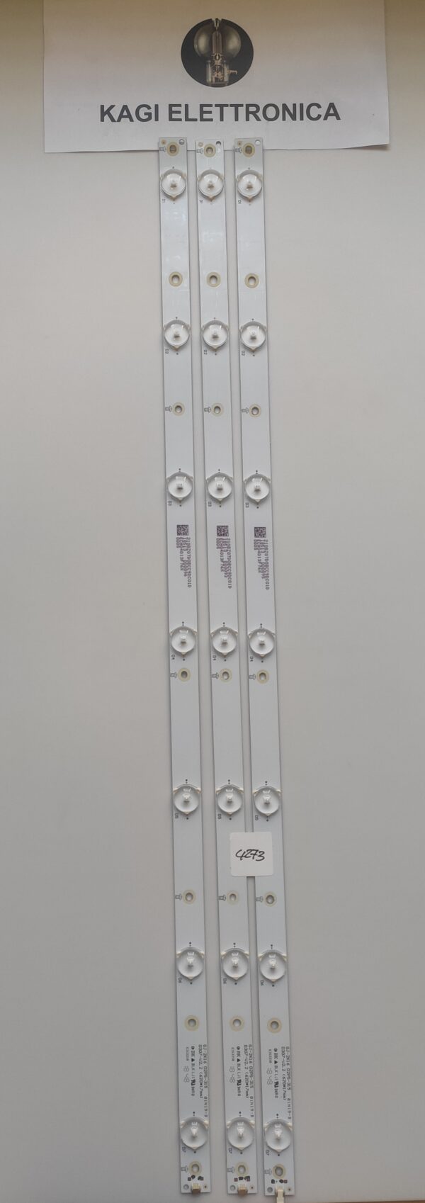 3 BKIT BARRE GJ-2K6 D2P5-315 D307-V2.2 (620*17mm  ) NUOVI ORIGINALI