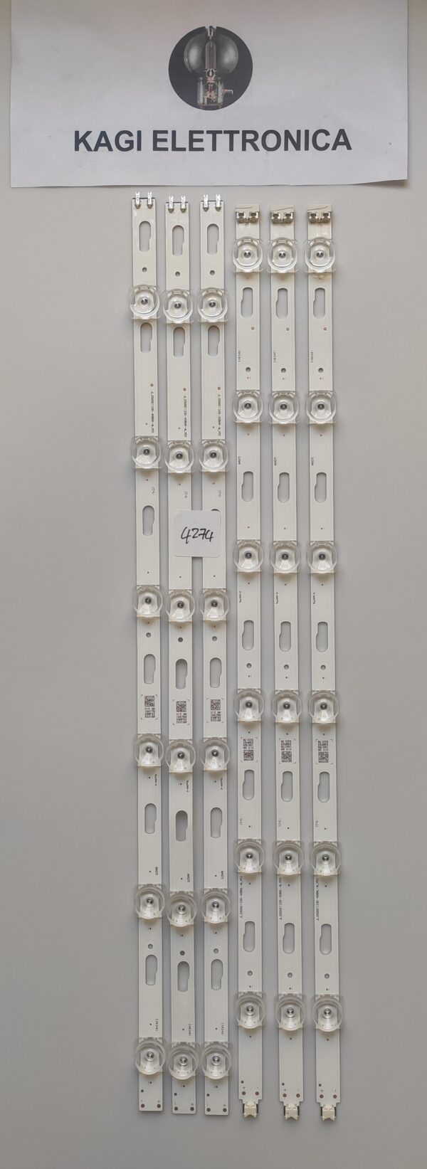 6 KIT BARRE JL.D500C1330-408AL-M_V02 E493461 NUOVI ORIGINALI