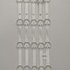 KIT  5 BARRE SSC_Y21 SLIM TRIDENT 43UP80_S  BC-H E469119 94V-0 NUOVI ORIGINALI