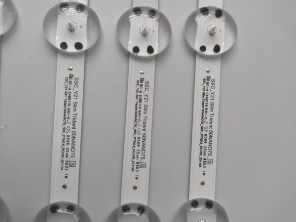 6 KIT BARRE SSC_Y21 Slim Trident 50NANO75 S BC-H E469119 94V-0.2 NUOVI ORIGINALI - immagine 2