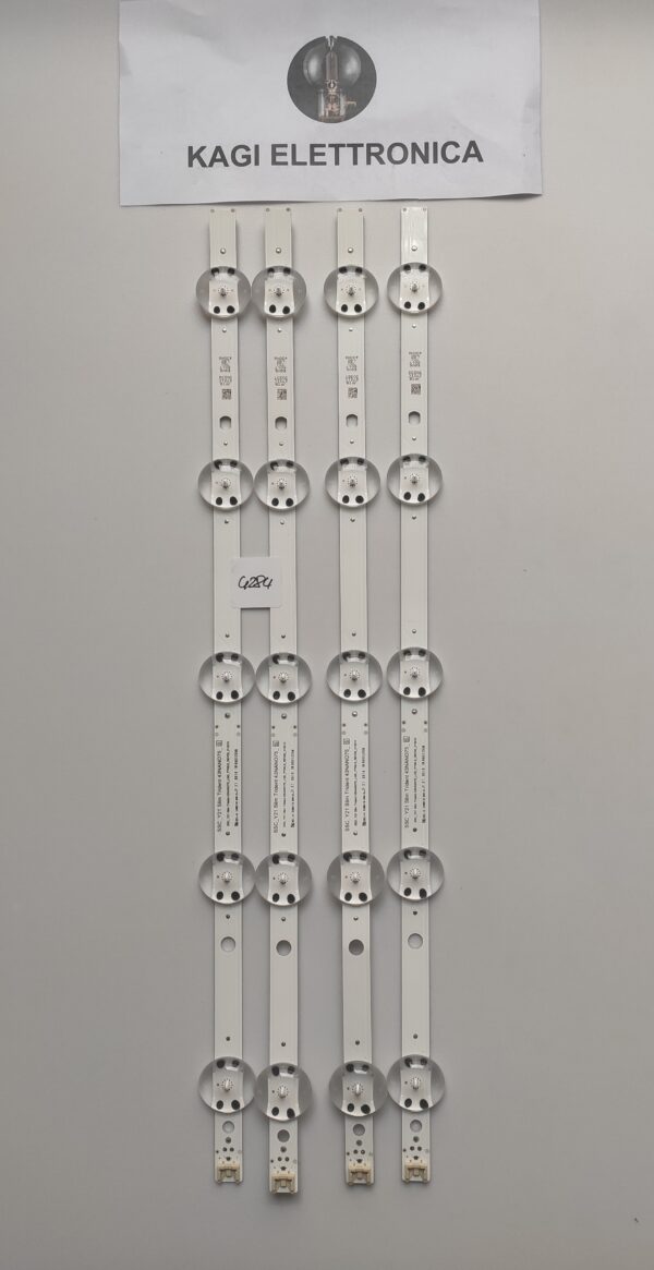4 KIT BARRE SSC_21 SLIM TRIDENT 43NANO75_S BC-H E469119 94V-0.2 NUOVI ORIGINALI