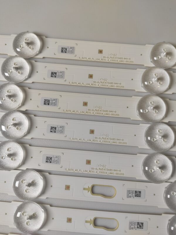 10 KIT BARRE LED S_5U75_40_FL_L04_REV1.4_REV1.4_150514_LM41-00120S NUOVI ORIGINALI - immagine 3