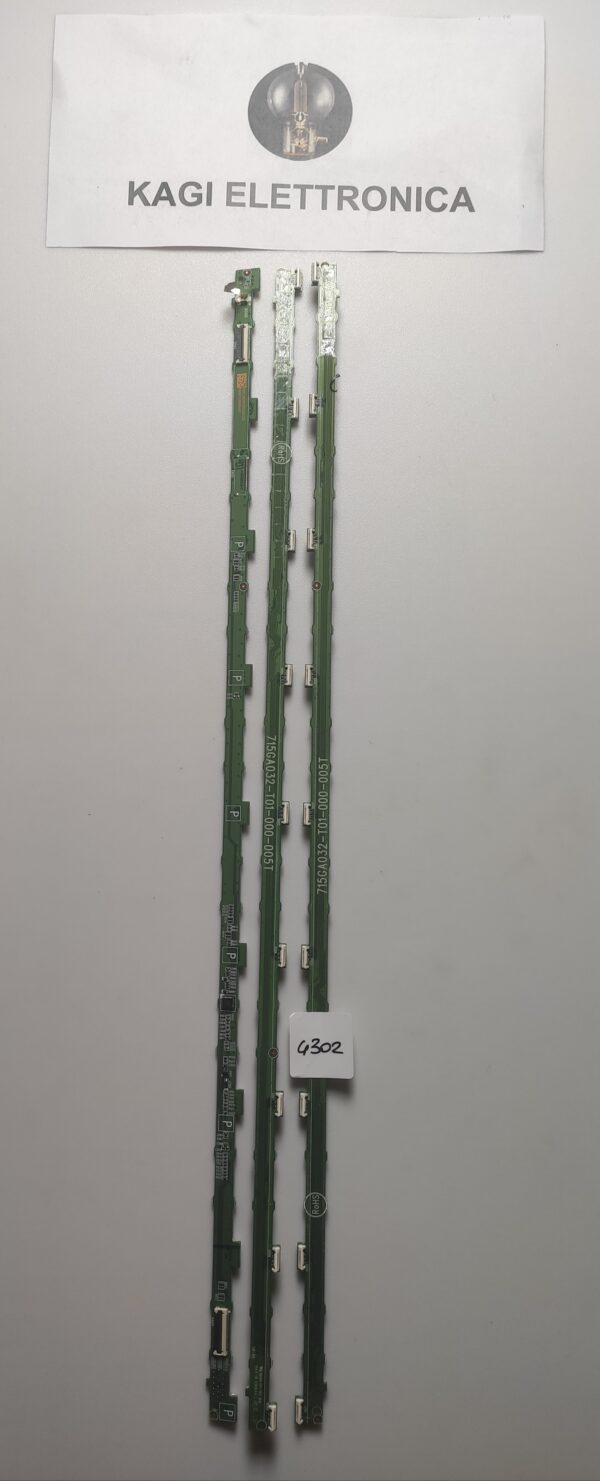 3 KIT BARRE LED 715GA032-T01-000-005T NUOVI ORIGINALI
