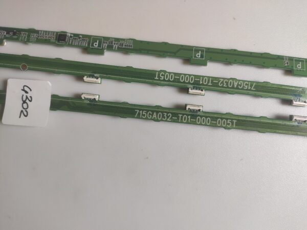 3 KIT BARRE LED 715GA032-T01-000-005T NUOVI ORIGINALI - immagine 2
