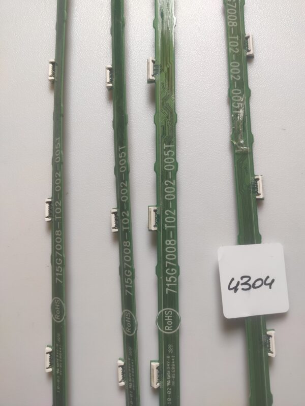 4 KIT BARRE 715G7008-T02-002-005T NUOVI ORIGINALI - immagine 2