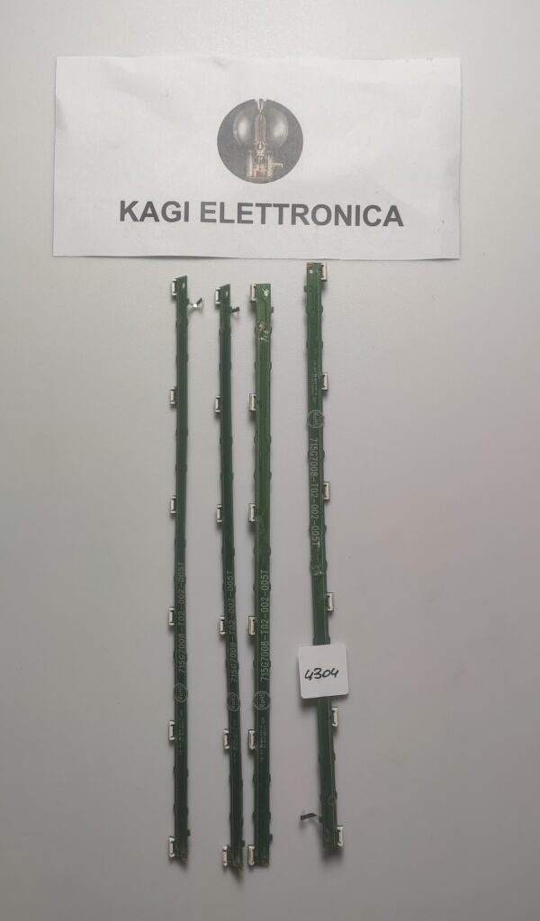 4 KIT BARRE 715G7008-T02-002-005T NUOVI ORIGINALI