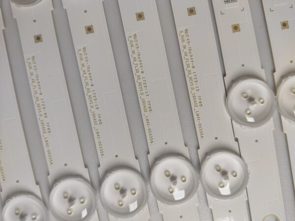 12 KIT BARRE LED S_KU6.3K_49_FL30_L7_REV1.0_REV1.0_160402_LM41-00334A NUOVI ORIGINALE - immagine 2