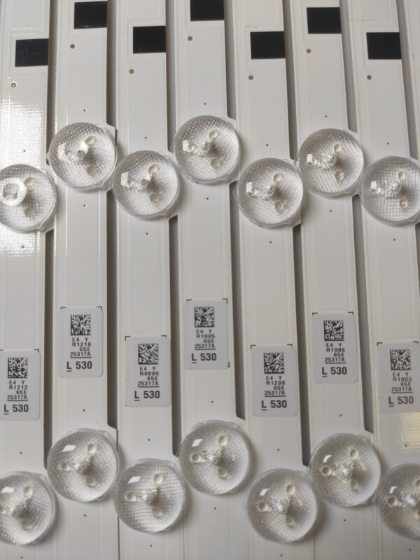 22 KIT BARRE LED SAMSUNG BN9502289B  D2GE-650SCA-R3 25316A L 530  MOD CH65DME NUOVI ORIGINALE - immagine 3