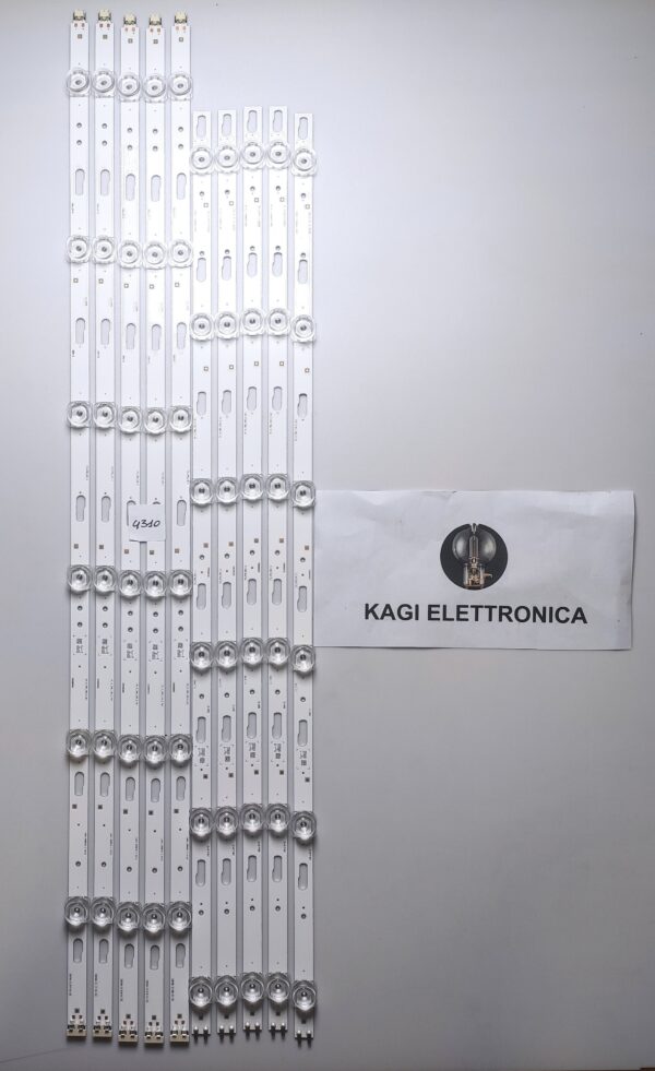 10 KIT BARRE LED 50314A F5_CFM_R6(1) LM41-00894A/912A MOD 65TU70900 NUOVI ORIGINALI