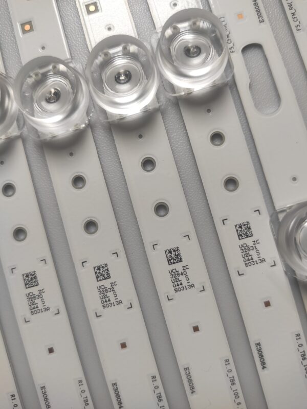 10 KIT BARRE LED 50314A F5_CFM_R6(1) LM41-00894A/912A MOD 65TU70900 NUOVI ORIGINALI - immagine 2