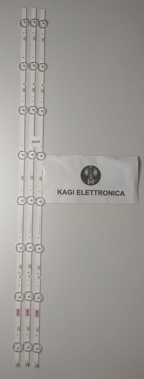 3 KIT BARRE LED V5DN-395SM0-R2 37622A NUOVI ORIGINALI