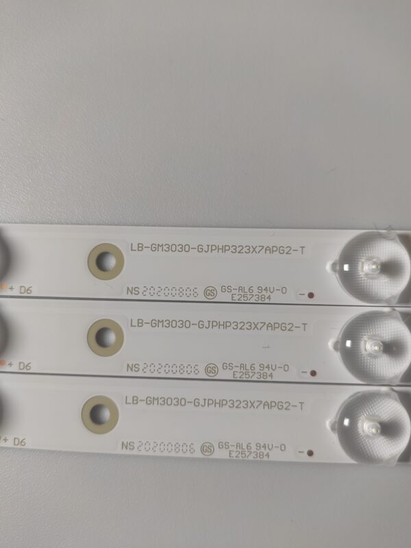 3 KIT BARRE LED LB-GM3030-GJPHP323X7APG2-T NUOVI ORIGINALI - immagine 2