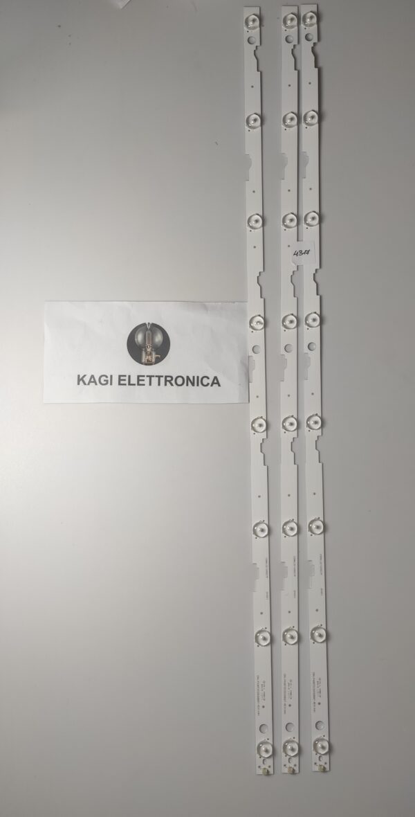 3 KIT BARRE LED CRH-P40KP35350308667-REV1.4BC 158M01J2-CA56C7P NUOVI ORIGINALI