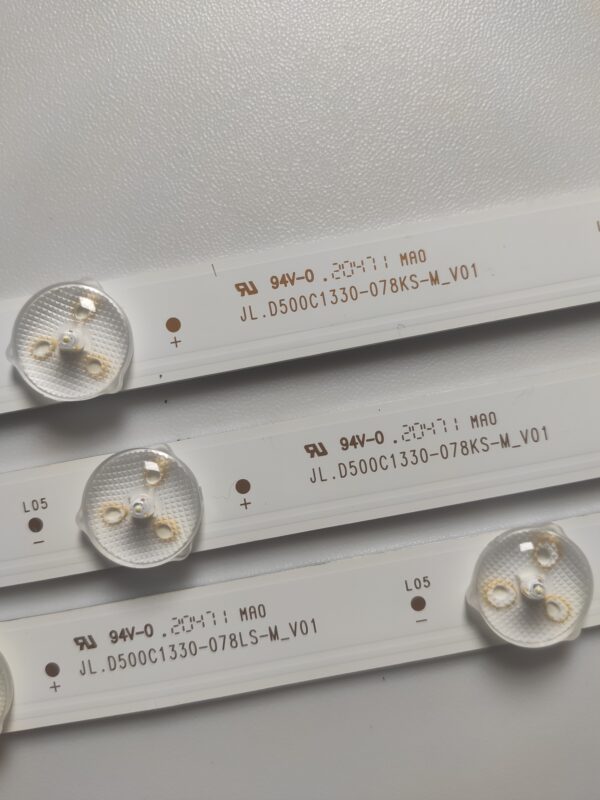 3 KIT BARRE LED JL.D500C1330-078KS-M_V01 NUOVI ORIGINALI - immagine 3