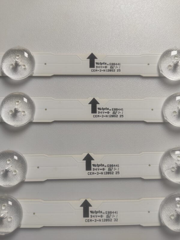 4 KIT BARRE LED SAMSUNG_2014SVS32FHD_3228_07_REV2.0_LM41-00432A NUOVI ORIGINALI - immagine 3