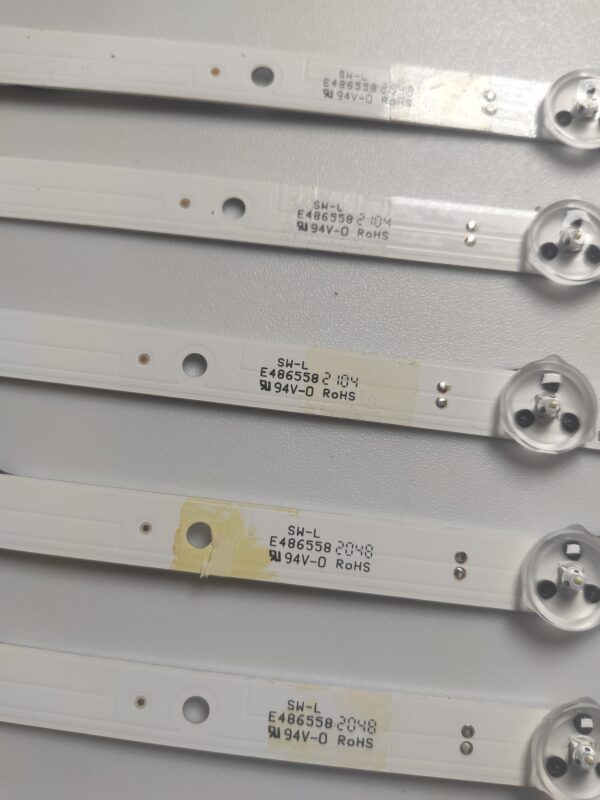 6 KIT BARRE LED 17DLB43VER13-A E486558 NUOVI ORIGINALI - immagine 3