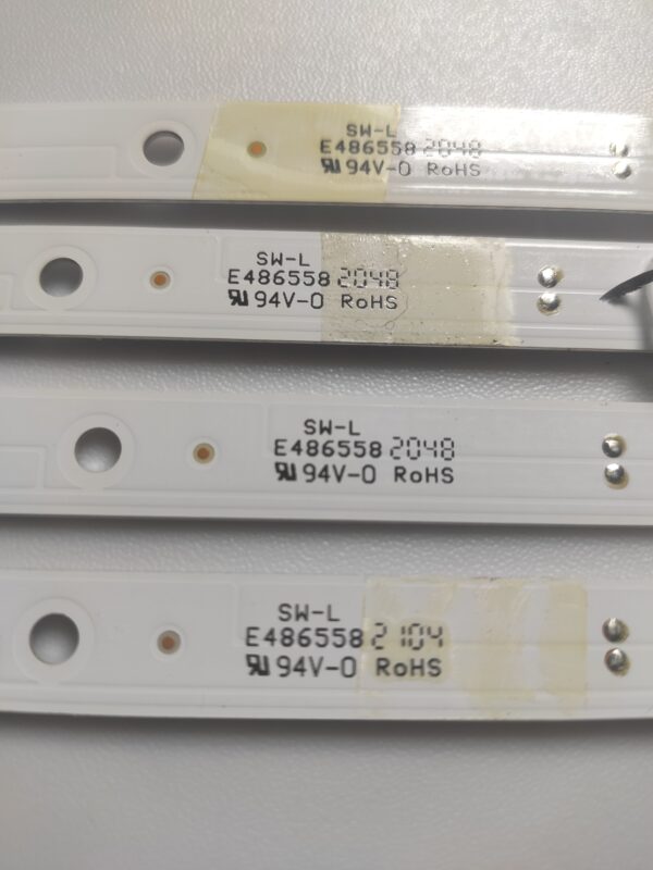 4 KIT BARRE LED 17DLB43VER13-B E486558 NUOVI ORIGINALI - immagine 3