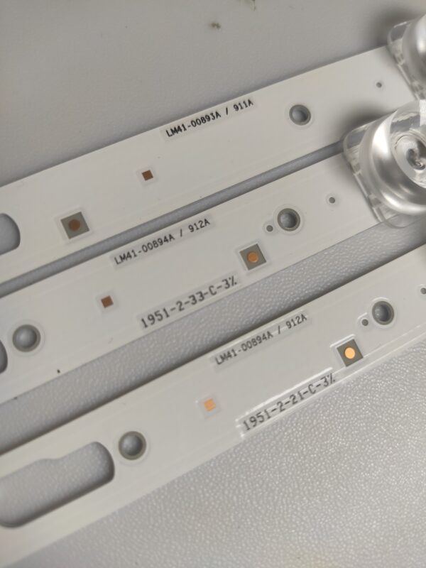 3 KIT BARRE LED E306084 LM41-00893A/911A NUOVI ORIGINALI - immagine 2