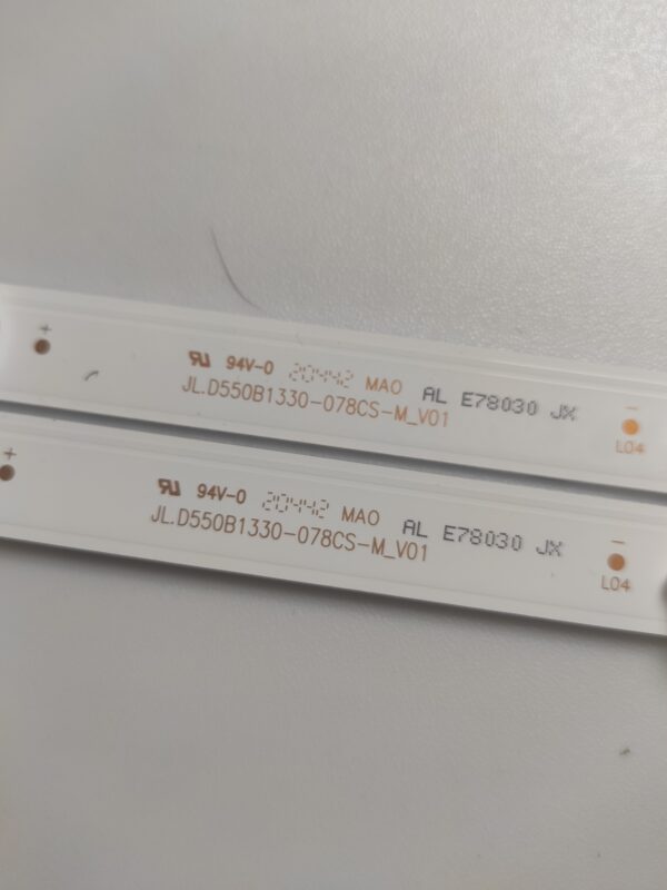 2 KIT BAREE LED JL.D550B1330-078CS-M_V01 NUOVI ORIGINALI - immagine 2