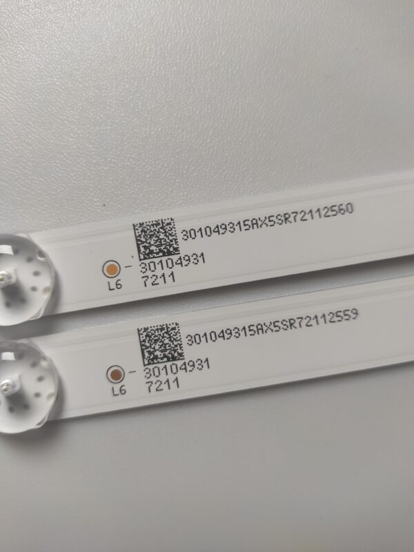 2 KIT BARRE LED A   RF-FU490005AE30-1201 A3 NUOVI ORIGINALI - immagine 3
