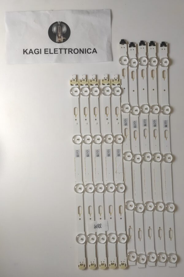 10 BARRE LED V5DU-400DCA-R1 34791A NUOVE ORIGINALE