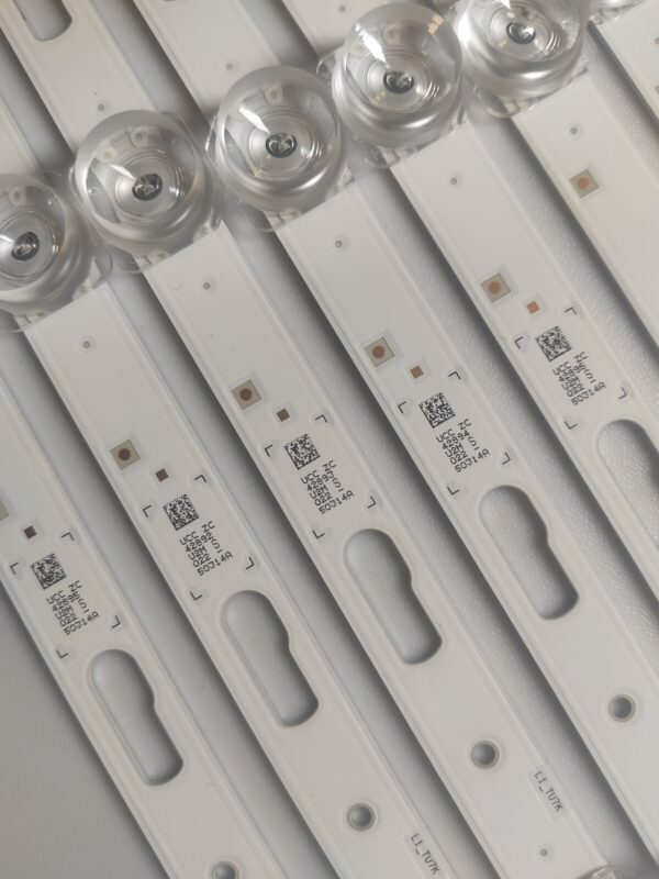 10 KIT BARRE LED LM41-00875A/911A E466169 XY-MH 94V-0 NUOVE ORIGINALE - immagine 2