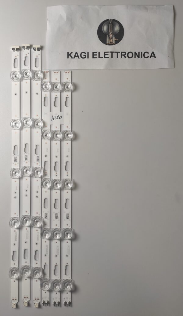 6 KIT BARRE LED E466169 XY-MH 94V-0  50320A NUOVE ORIGINALE