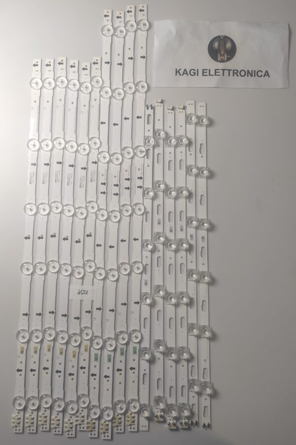16 KIT BARRE LED SAMSUNG _20145VS28_3228_06_REV2.0  V0T7-500SMB-R0 E88441 NUOVE ORIGINALE