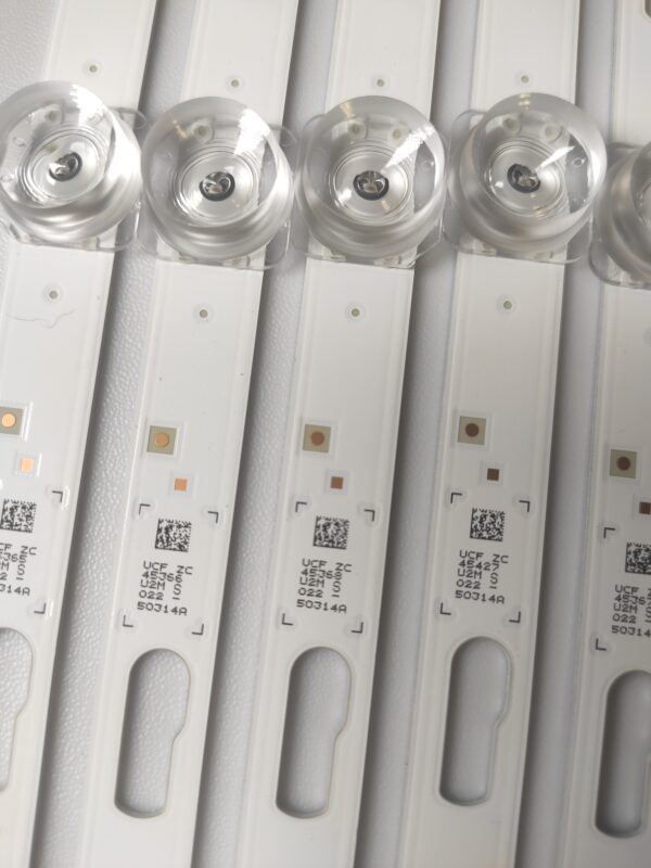 10 KIT BARRE LED LM41-00875A/911A E466169 XY-MH 94V-0 NUOVE ORIGINALE - immagine 3