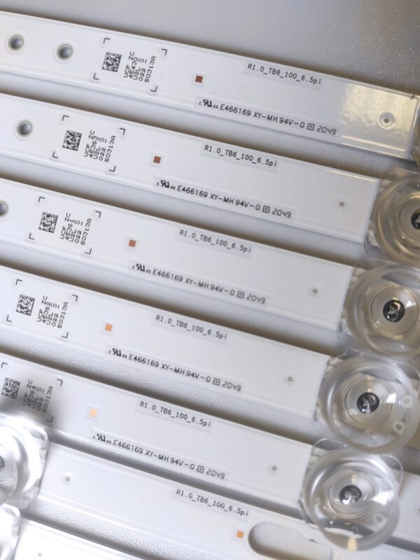 10 KIT BARRE LED LM41-00875A/911A E466169 XY-MH 94V-0 NUOVE ORIGINALE - immagine 4