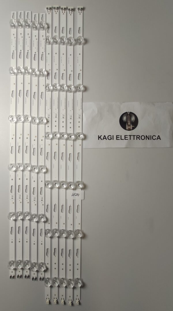 10 KIT BARRE LED E466196 XY-MH 94V-0 50314A NUOVE ORIGINALE
