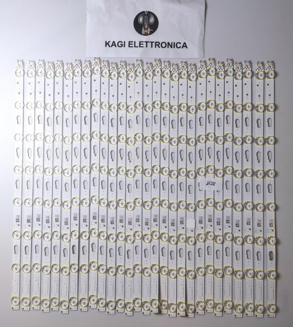 28 KIT BARRE LED 48091A L1_Q70_G5_FAM_LR7(1)_1R1.2_T58_100_LM41-00765A NUOVE ORIGINALE