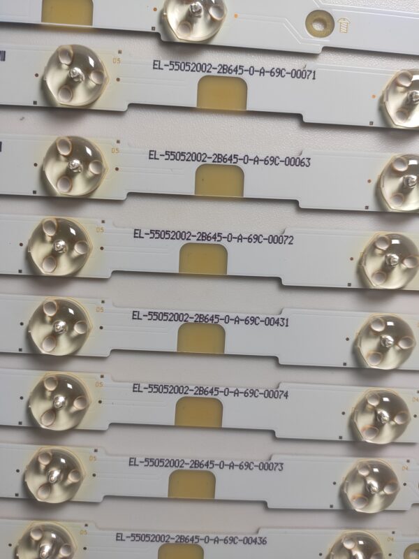 14  KIT BARRE LED DFD-2 94V-0 E213009 LB5502 V0_00 NUOVE ORIGINALE - immagine 3