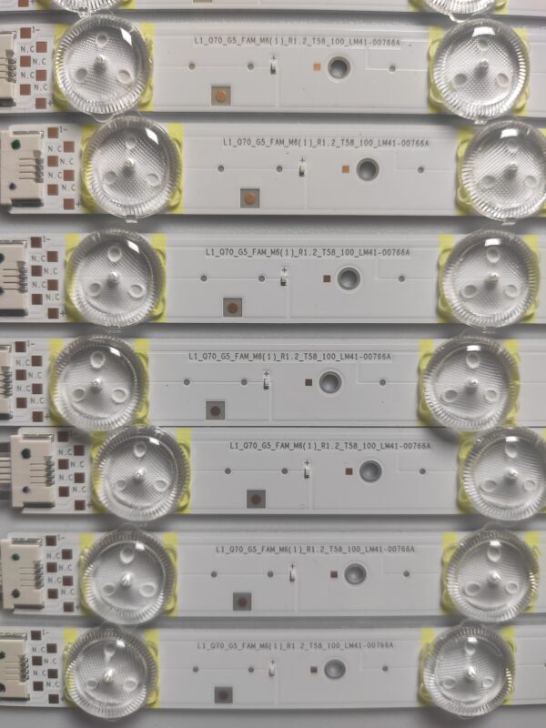 28 KIT BARRE LED 48092A L1_Q70_G5_FAM_M6(1)_R1.2_T58_100_LM41-00766A NUOVE ORIGINALE - immagine 3