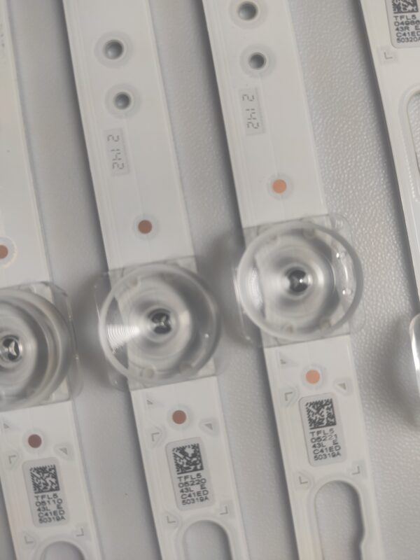 6 KIT BARRE LED 50320A E466169 XY-MH 94V-0 NUOVA ORIGINALE - immagine 2