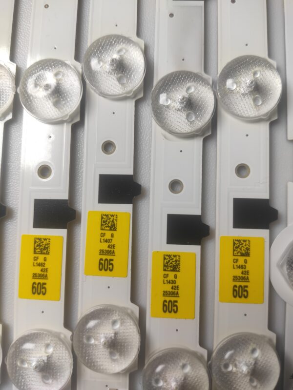 24 KIT BARRE LED 25306A 25307A  D2GE-420SCB-R3  6916L-1402A NUOVE ORIGINALE - immagine 3