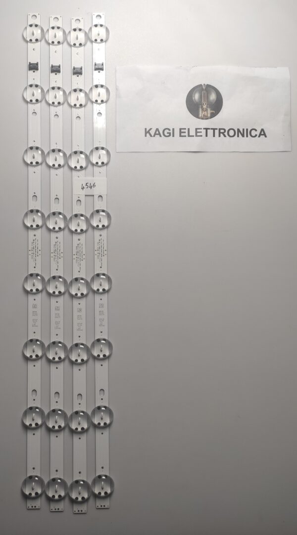 4 KIT BARRE LED  BC-H E469119 94V-0 NUOVE ORIGINALE