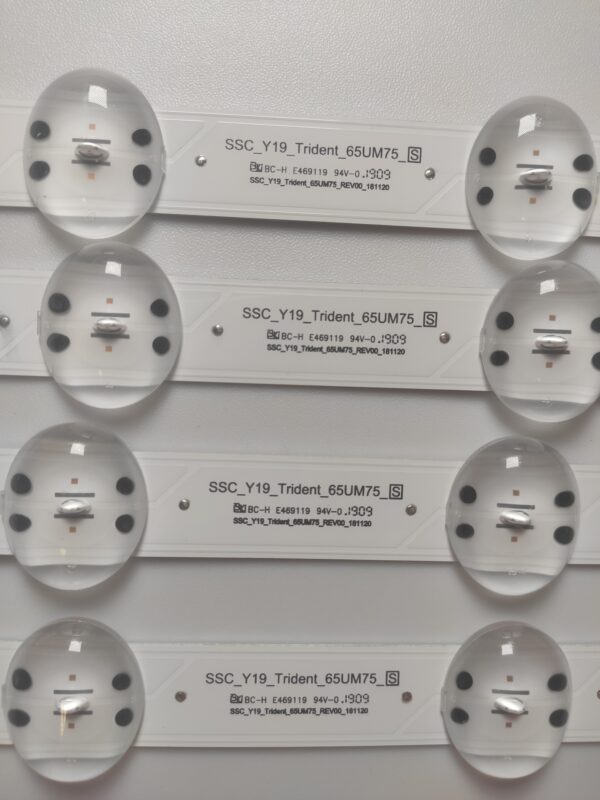 4 KIT BARRE LED SSC_Y19_TRIDENT_65UM75 SSC_Y19_TRIDENT_65UM75_REV00_181120 NUOVE ORIGINALE - immagine 4