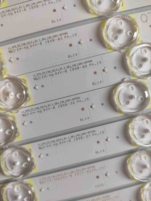 60 KIT BARRE LED 48093A L1_Q70_E5_FAM_S2(5)_R1.1_SBJ_100_L41-00709A NUOVE ORIGINALE - immagine 3