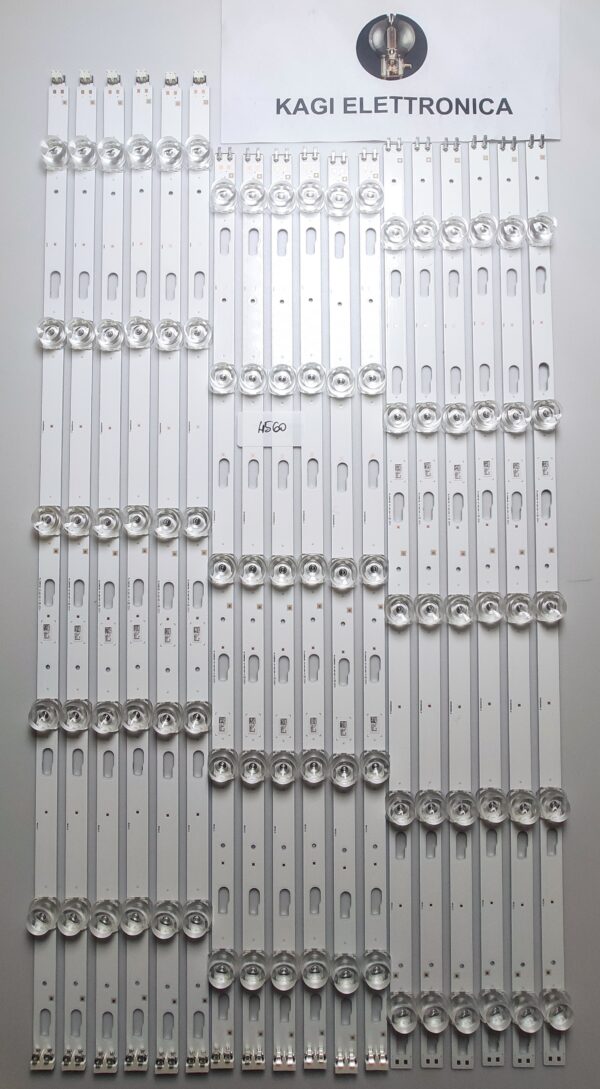 18 KIT BARRE LED 50455A E466169 XY-MH 94V-0 NUOVE ORIGINALE
