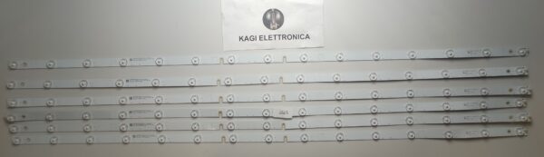 6 KIT BARRE LED MS-L1587 V1 94V-0 NUOVE ORIGINALE
