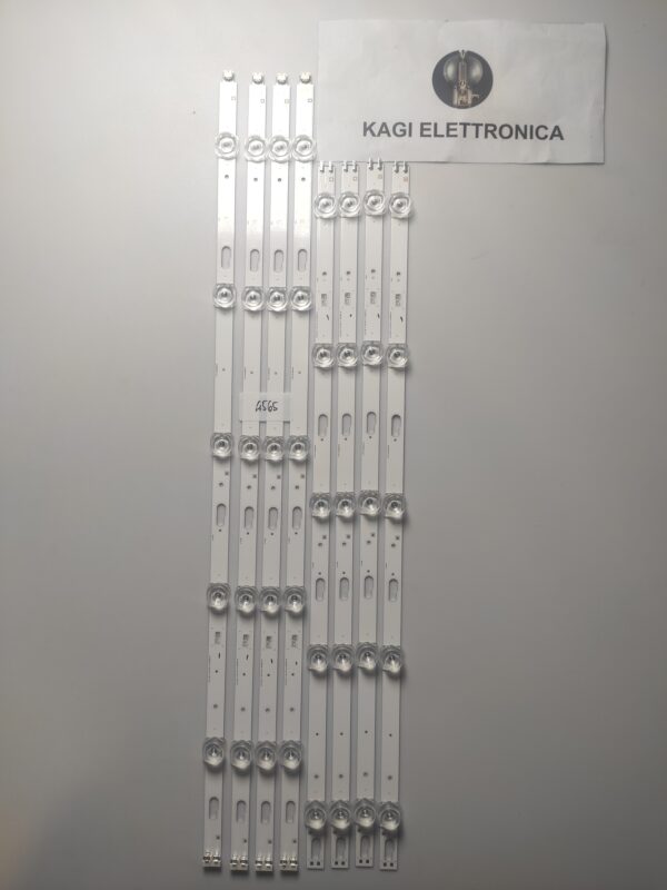 8 KIT BARRE LED 51425A E466169 XY-MH 94V-0 NUOVE ORIGINALE