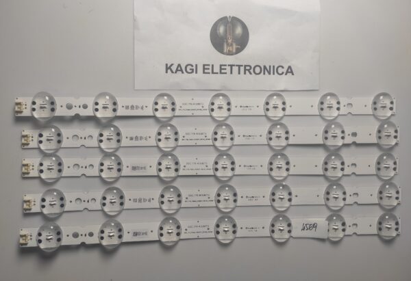 5 KIT BARRE LED SSC-Y19-43UM73 SSC_Y19_TRIDENT_43UM73_REV00_181029 NUOVE ORIGINALE