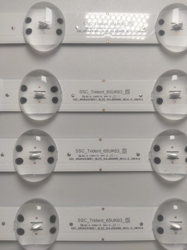 5 KIT BARRE LED SSC-TRIDENT_65UK63_S  NUOVE ORIGINALE - immagine 2
