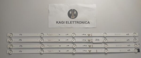 4 KIT BARRE LED TCL32D05-ZC62AG-05 E78030 94V-0 NUOVE ORIGINALE
