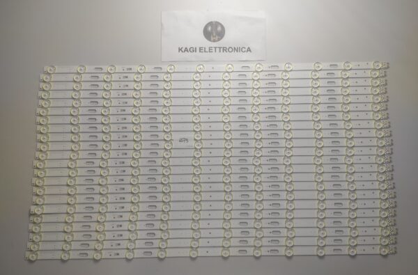22 KIT BARRE LED L1_Q80_F5_FAM_S3(4)_R1.0_SCH_100_LM41-00705A NUOVE ORIGINALE
