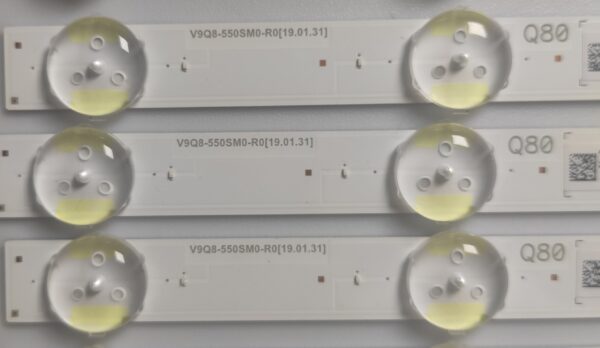 7 KIT BARRE LED 48131A V9Q8-550SM0-R0 E251781 NUOVE ORIGINALE - immagine 3